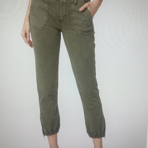 Paige Mayslie Joggers in Moss - Picture 1 of 13
